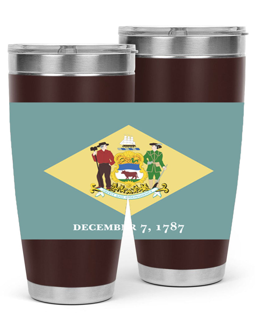 Delaware 44#- Us Flags- Tumbler