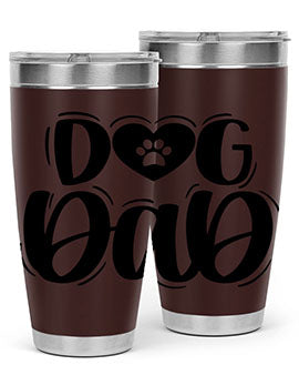 Dog Dad Style 30#- dog- Tumbler