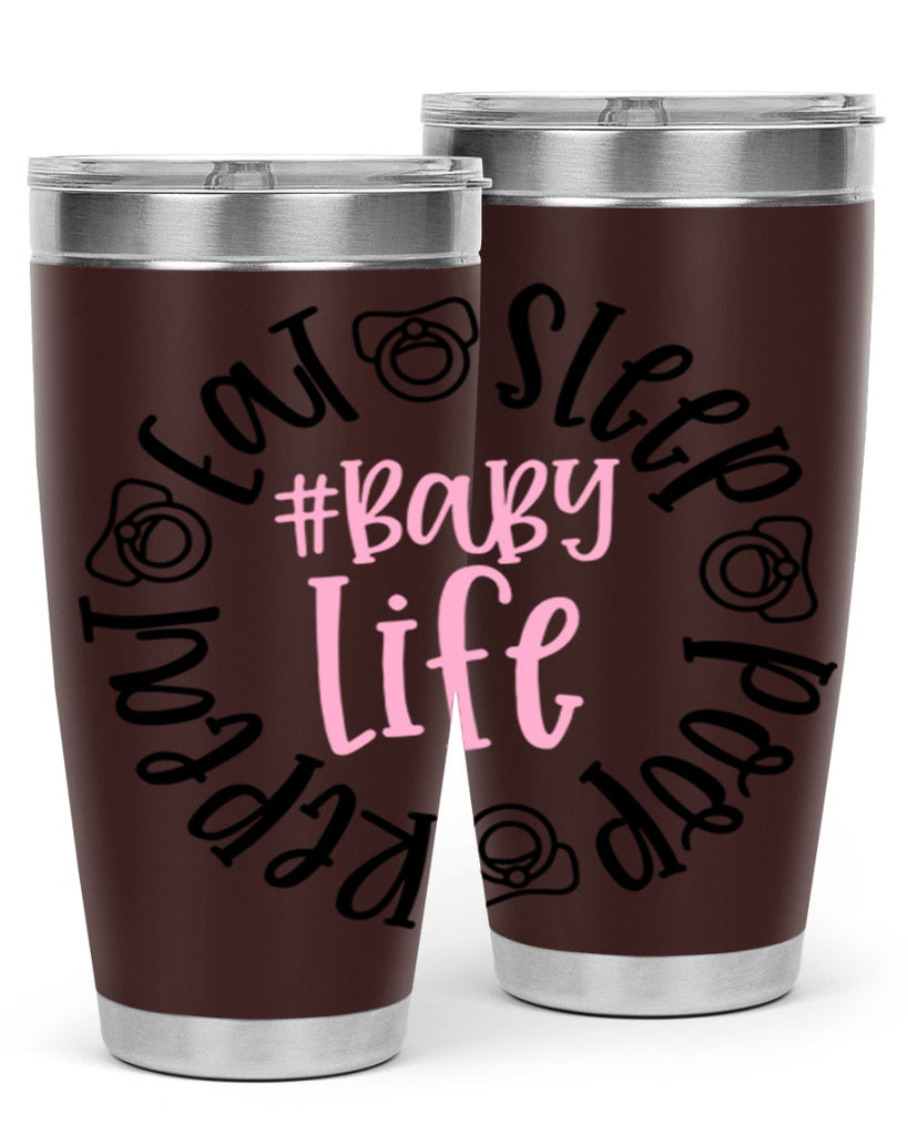 Eat Sleep Poop Repeat BabyLife Style 97#- baby- tumbler