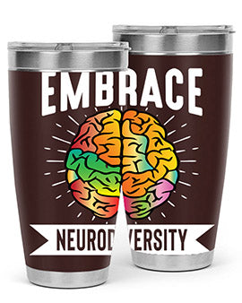 EmbraceNeurodiversityAwarenessTshirt 133#- alzheimers- Tumbler