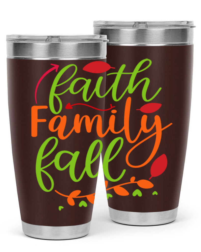 Faith Family Fall 82#- fall- Tumbler