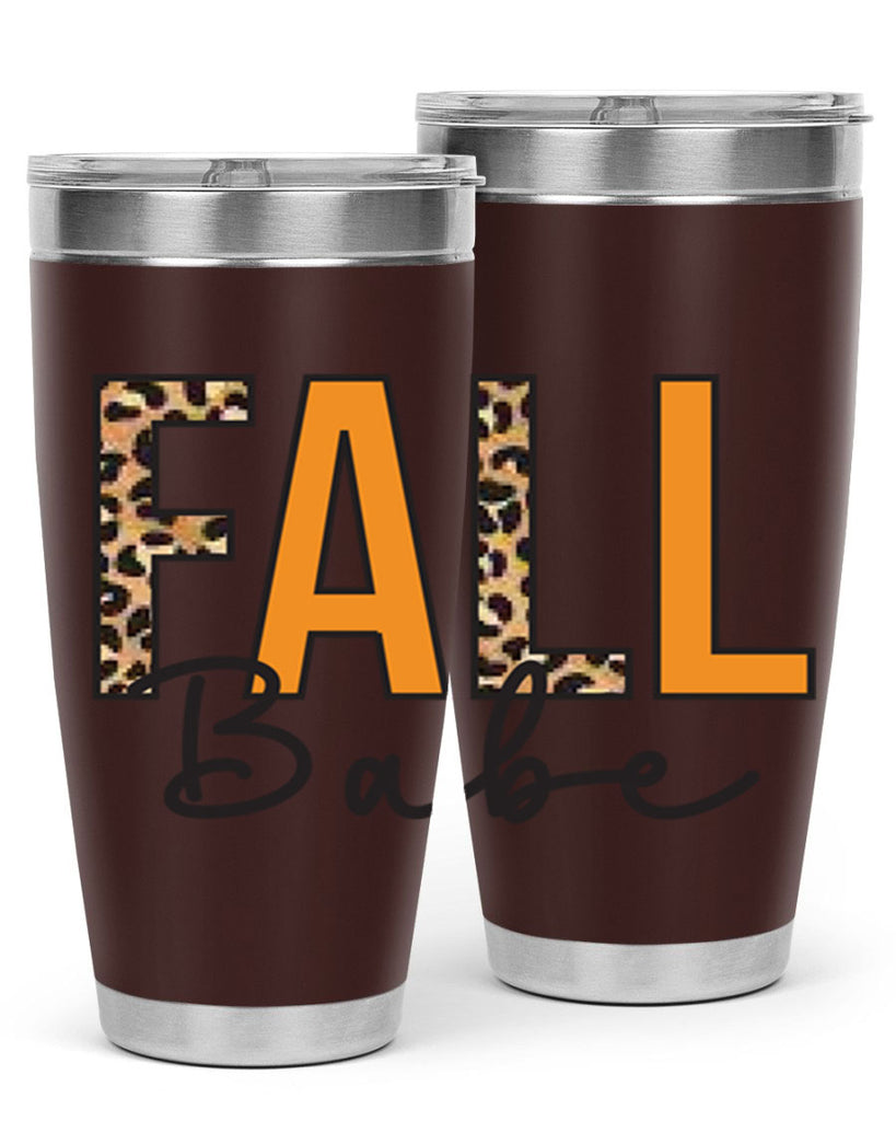 Fall Babe 87#- fall- Tumbler