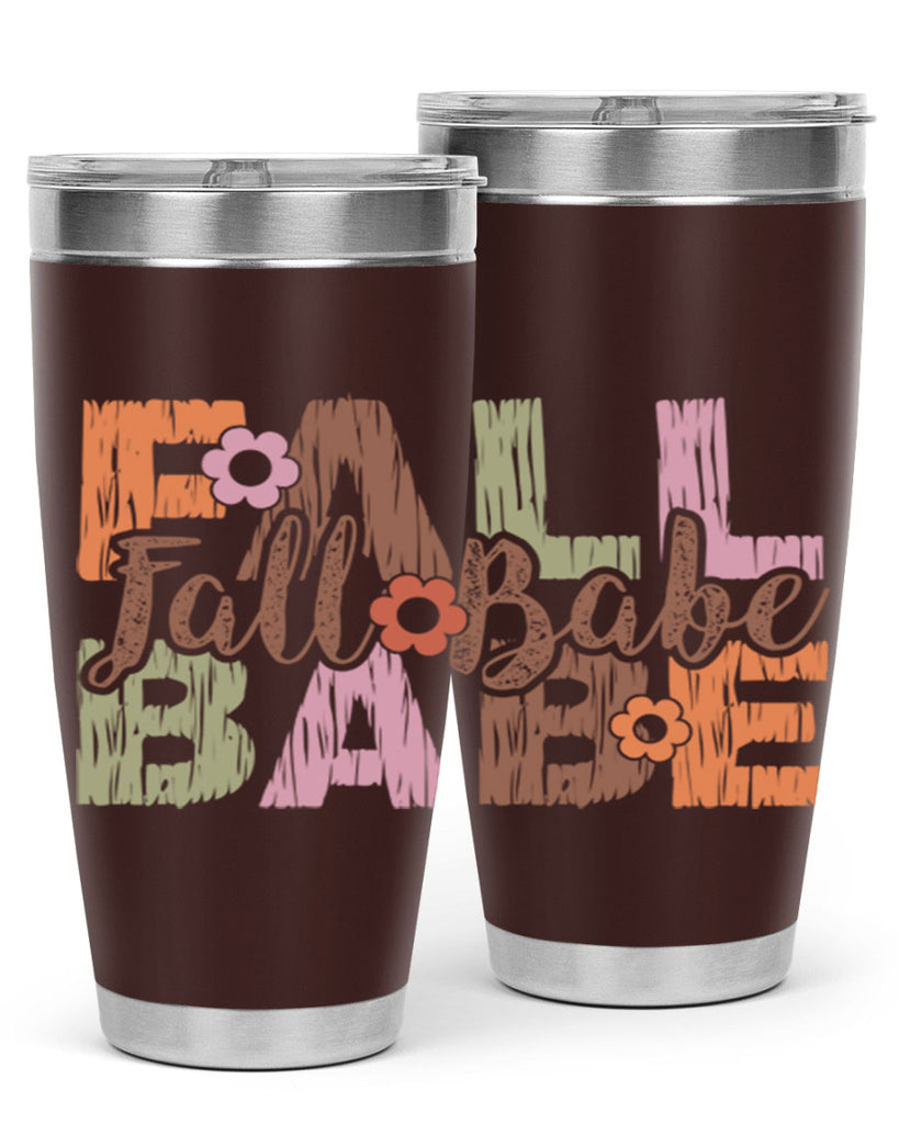 Fall Babe 88#- fall- Tumbler