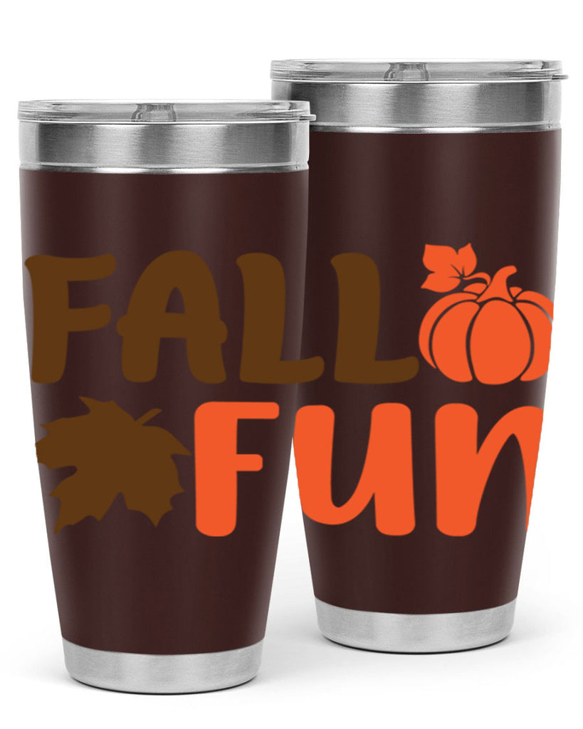 Fall Fun 102#- fall- Tumbler