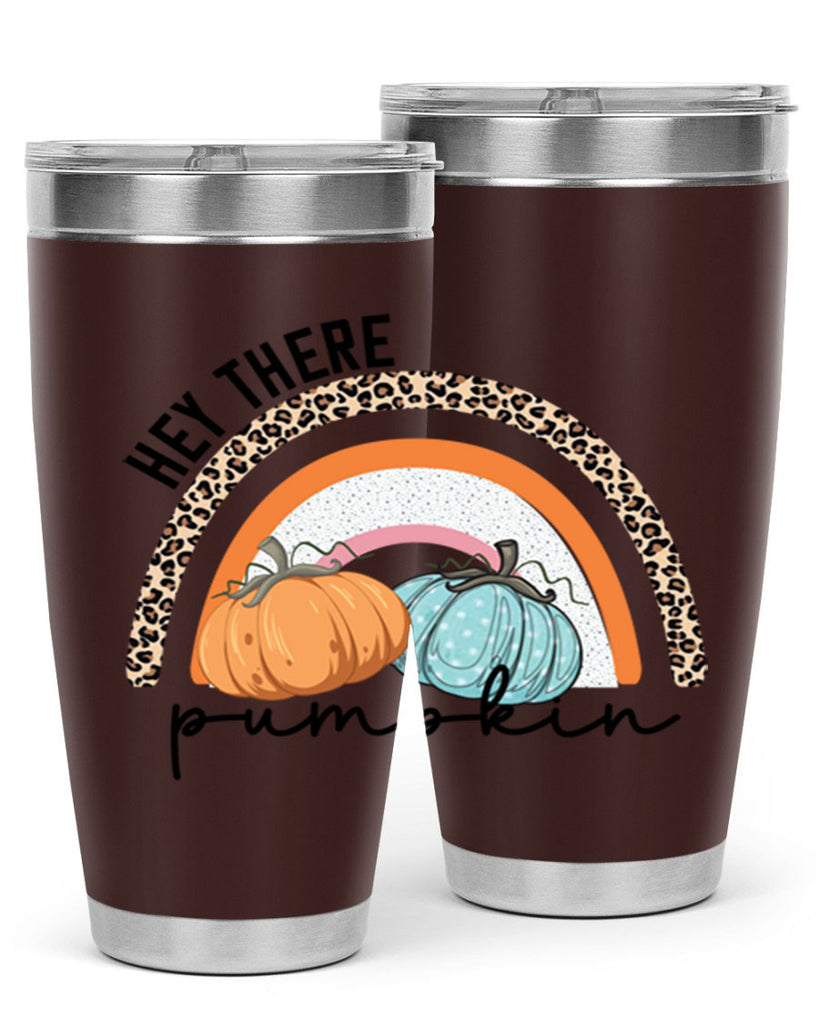Fall Hey There Pumpkin 103#- fall- Tumbler