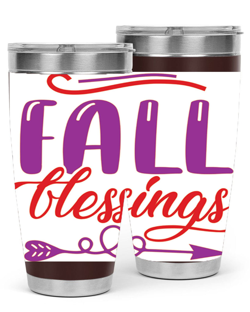 FallBlessingsdesign 146#- fall- Tumbler