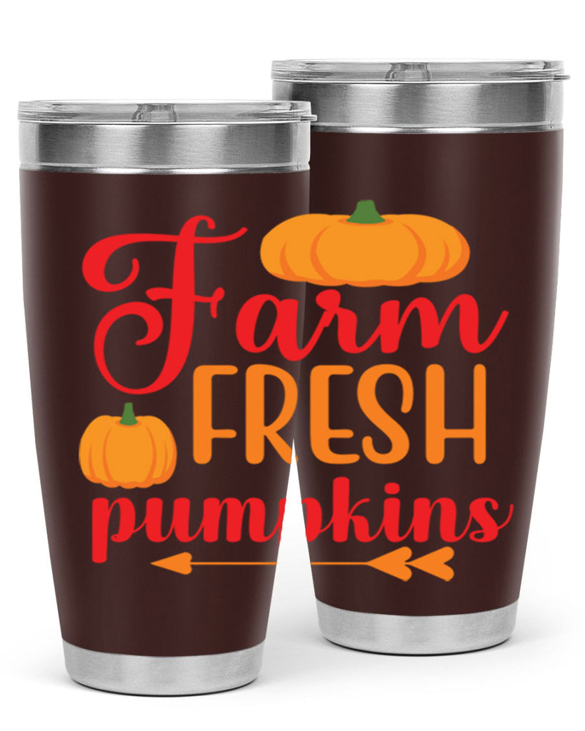 FarmFreshPumpkins 177#- fall- Tumbler