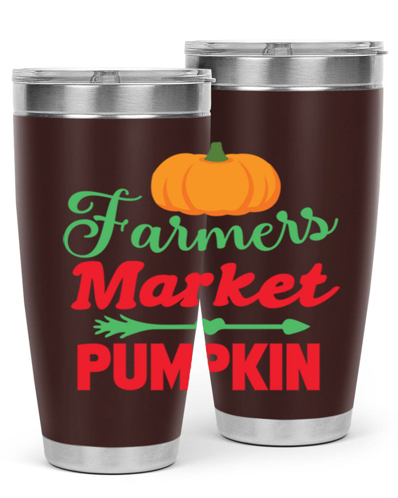 FarmersMarketPumpkin 180#- fall- Tumbler