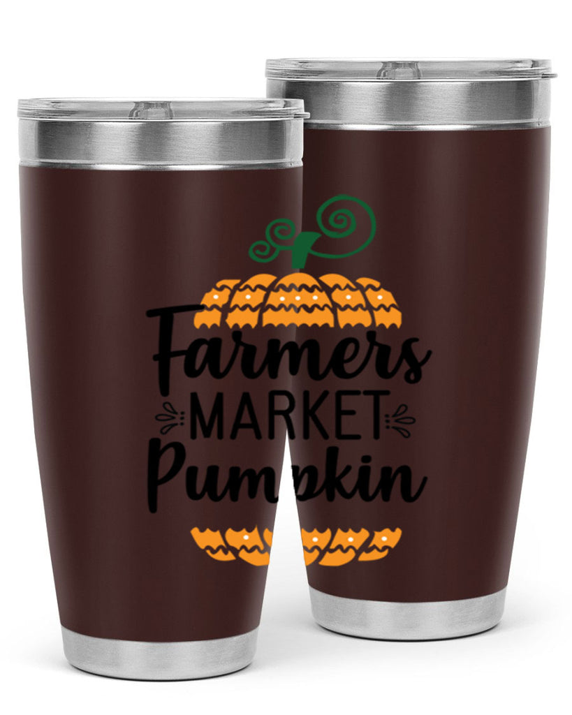 Farmersmarketpumpkin 179#- fall- Tumbler