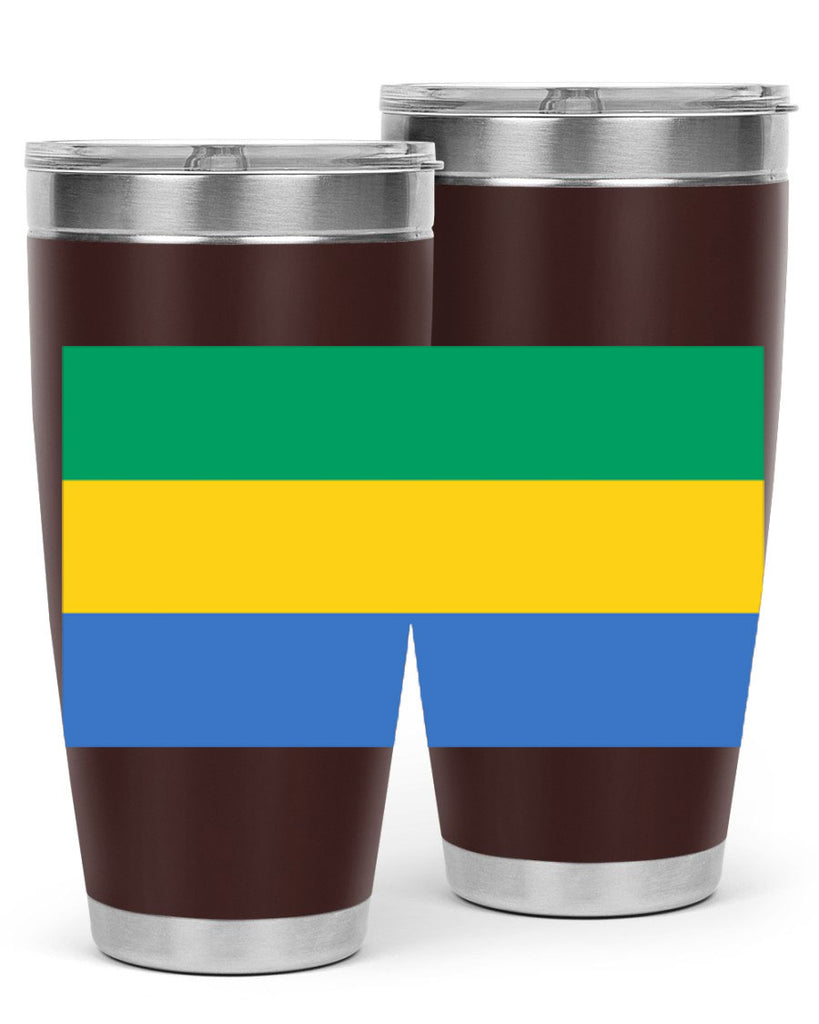 Gabon 136#- world flags- Tumbler