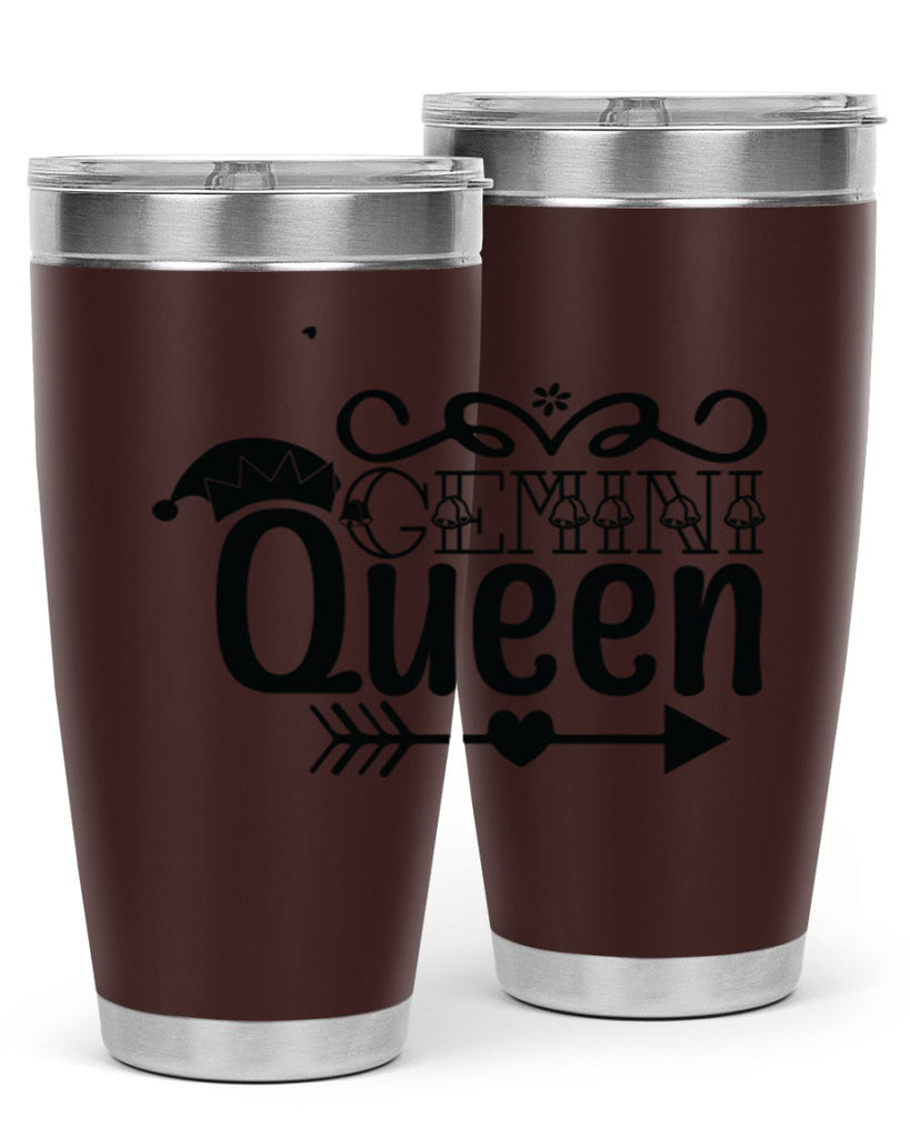 Gemini queen 230#- zodiac- Tumbler