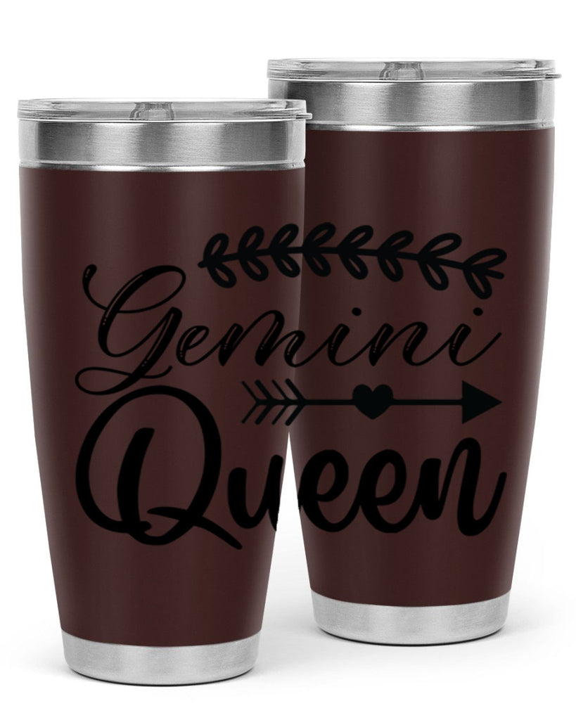 Gemini queen 232#- zodiac- Tumbler