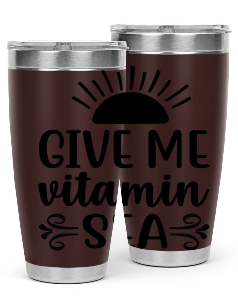 Give me vitamin sea 195#- mermaid- Tumbler