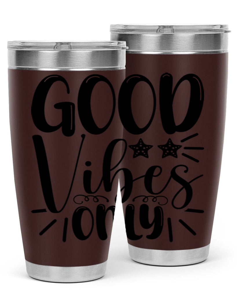 Good Vibes Only 197#- mermaid- Tumbler