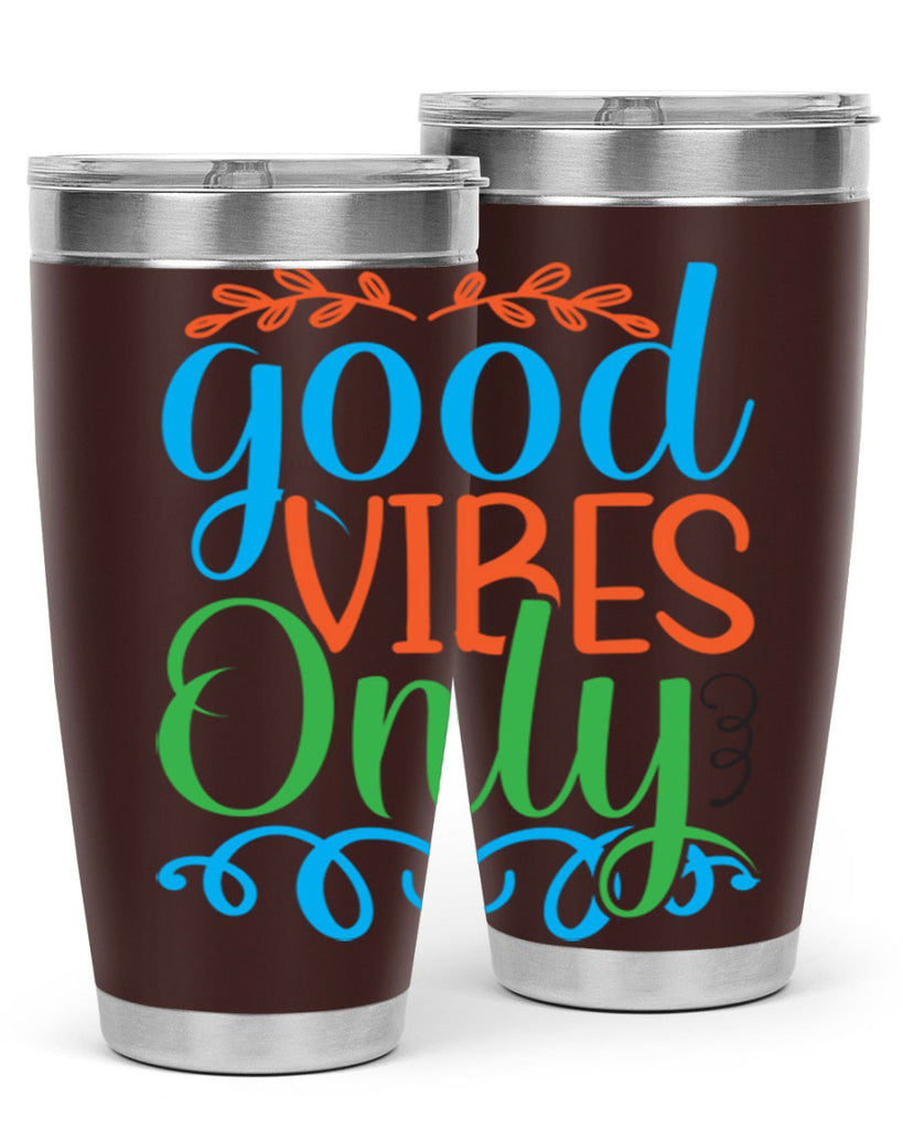 Good Vibes Only 198#- mermaid- Tumbler