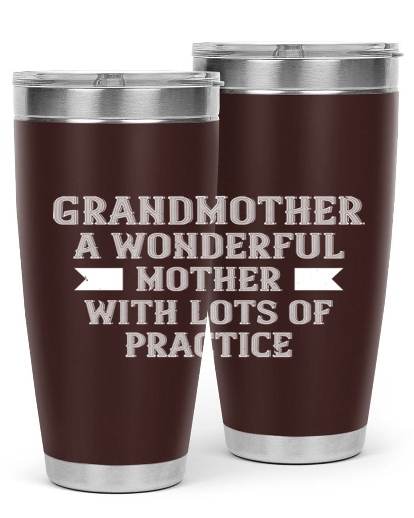 Grandmother a wonderful mother with lots of 82#- grandma - nana- Tumbler