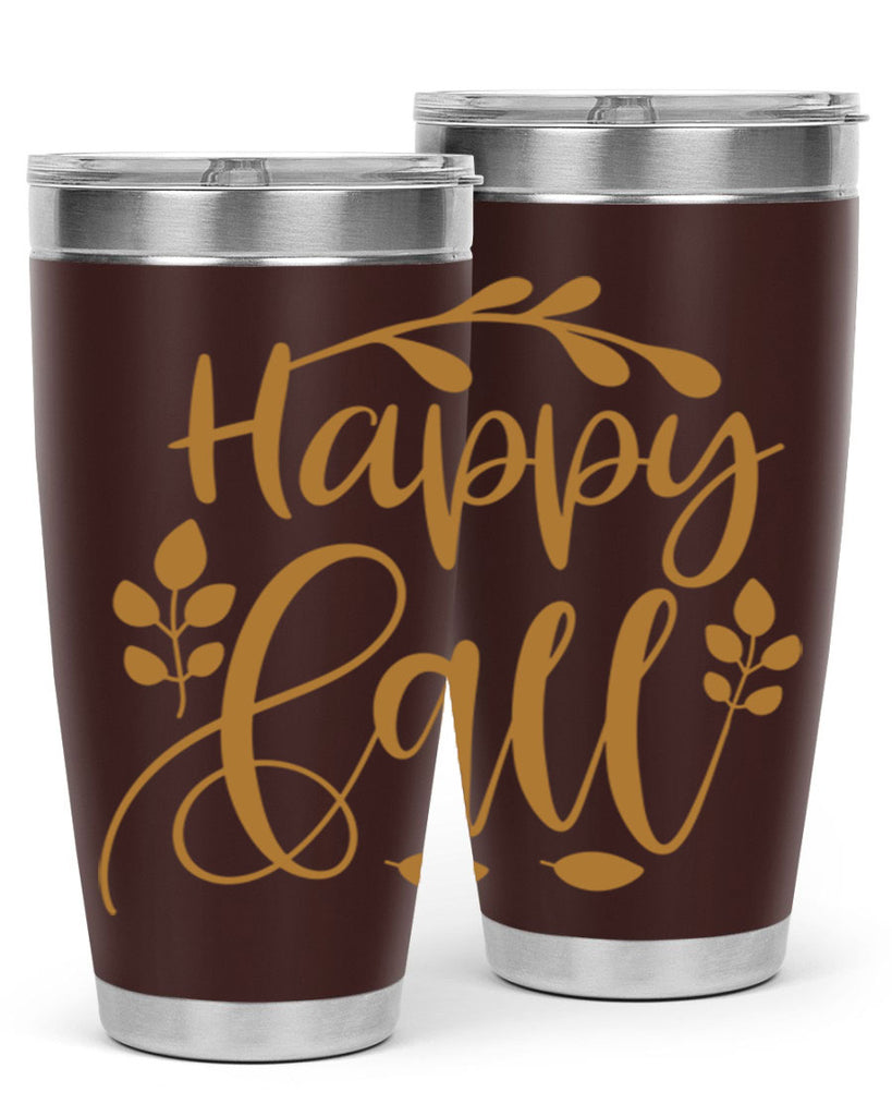 Happy Fall 236#- fall- Tumbler