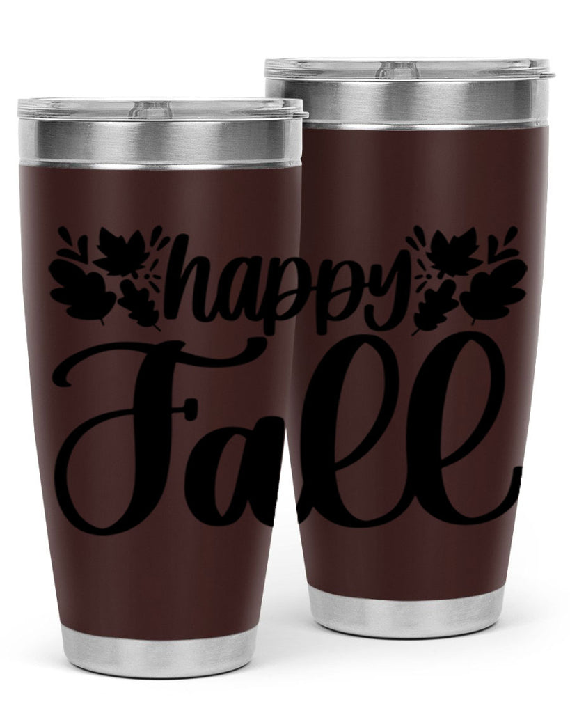 Happy Fall 489#- fall- Tumbler