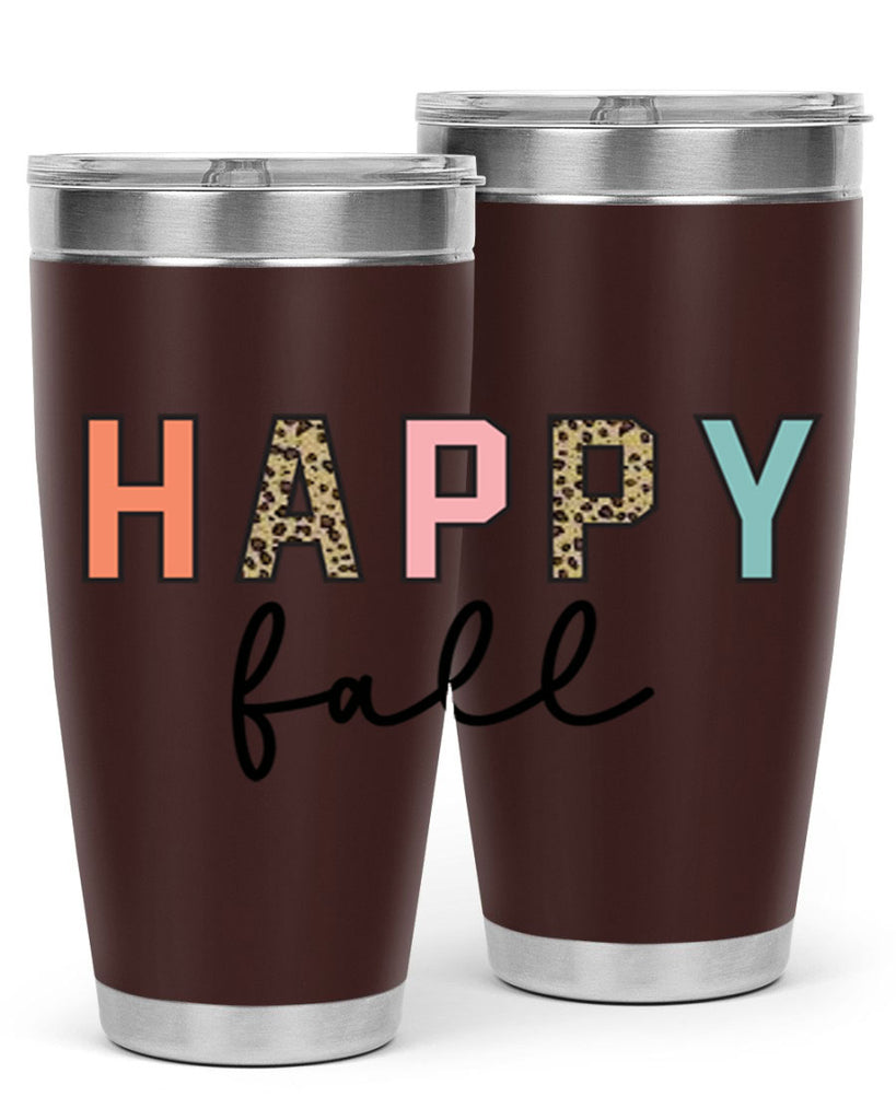 Happy fall 221#- fall- Tumbler