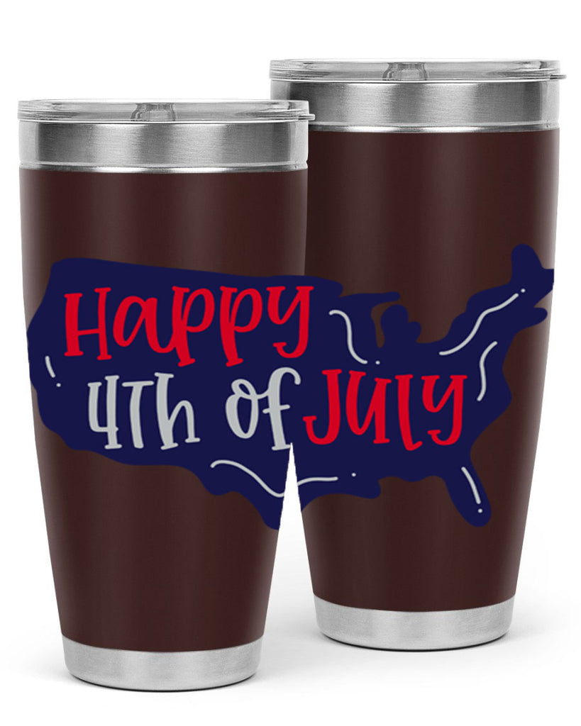 Happy th Of July Style 153#- Fourt Of July- Tumbler