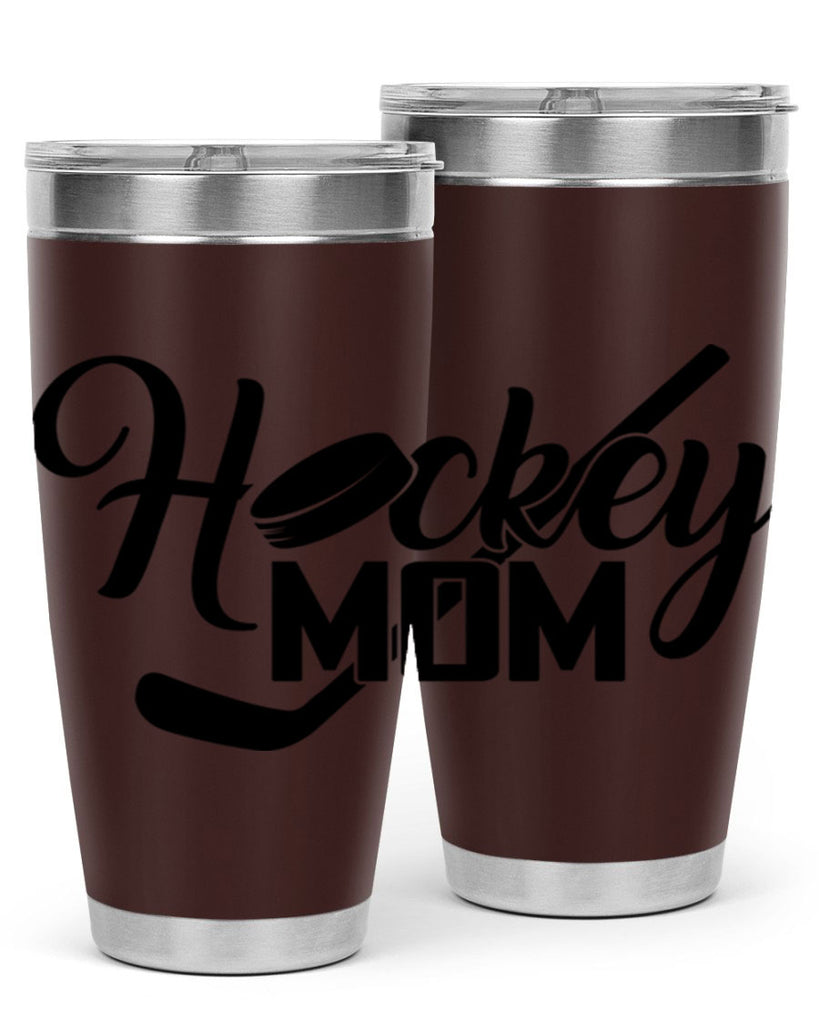 Hockey mom 1186#- hockey- Tumbler