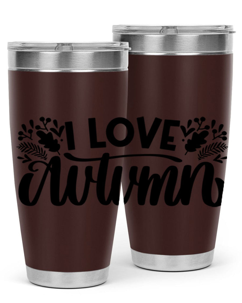 I Love Autumn 497#- fall- Tumbler