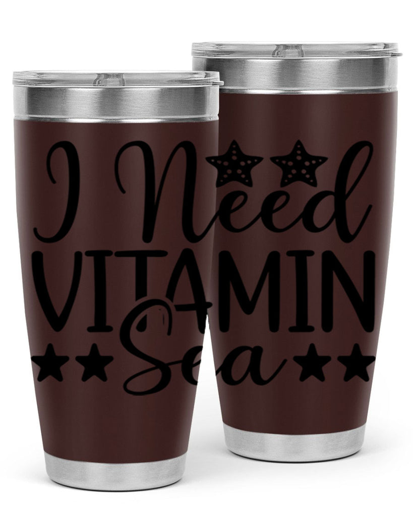 I Need Vitamin Sea 232#- mermaid- Tumbler