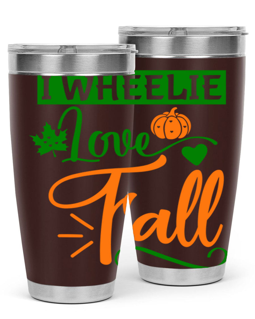 I Wheelie Love Fall 341#- fall- Tumbler
