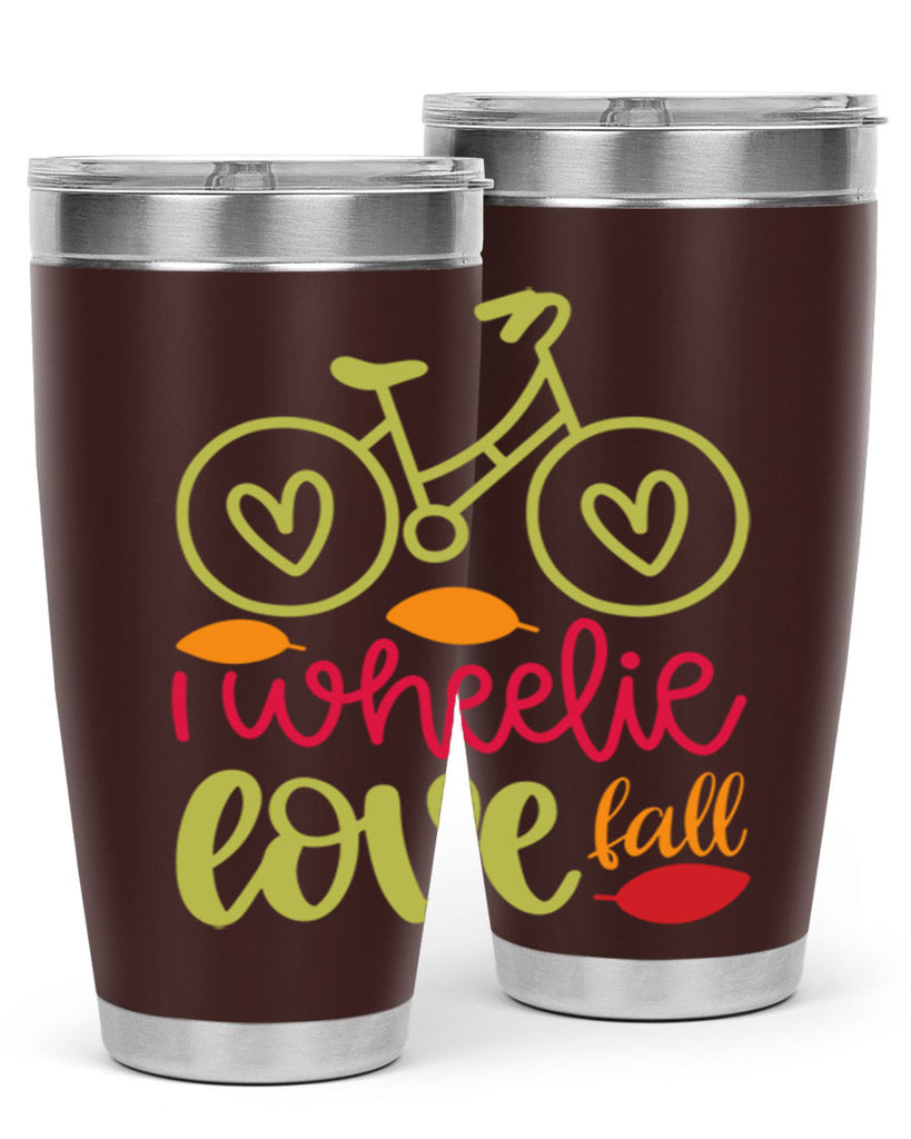 I Wheelie Love Fall 342#- fall- Tumbler