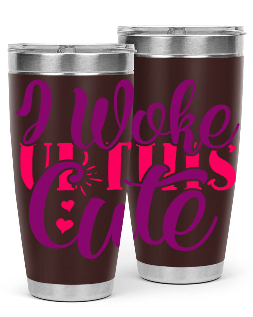 I Workup This Cute Style 243#- baby- tumbler