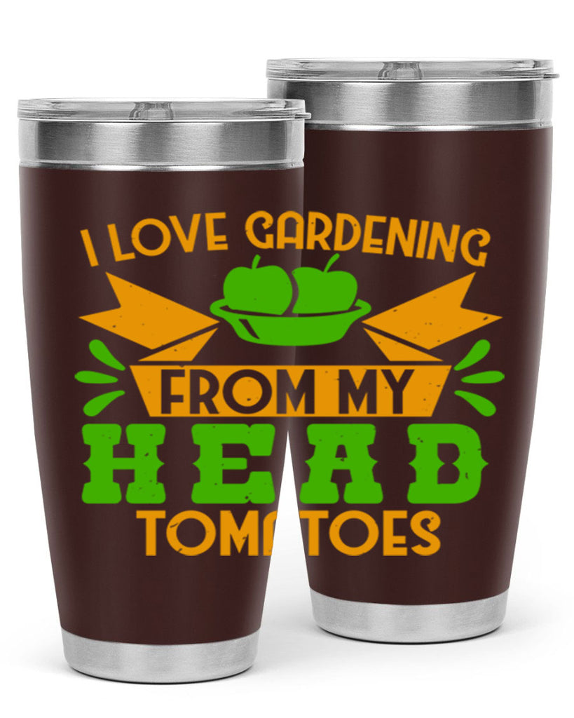 I love gardening from my head tomatoes 54#- farming and gardening- Tumbler