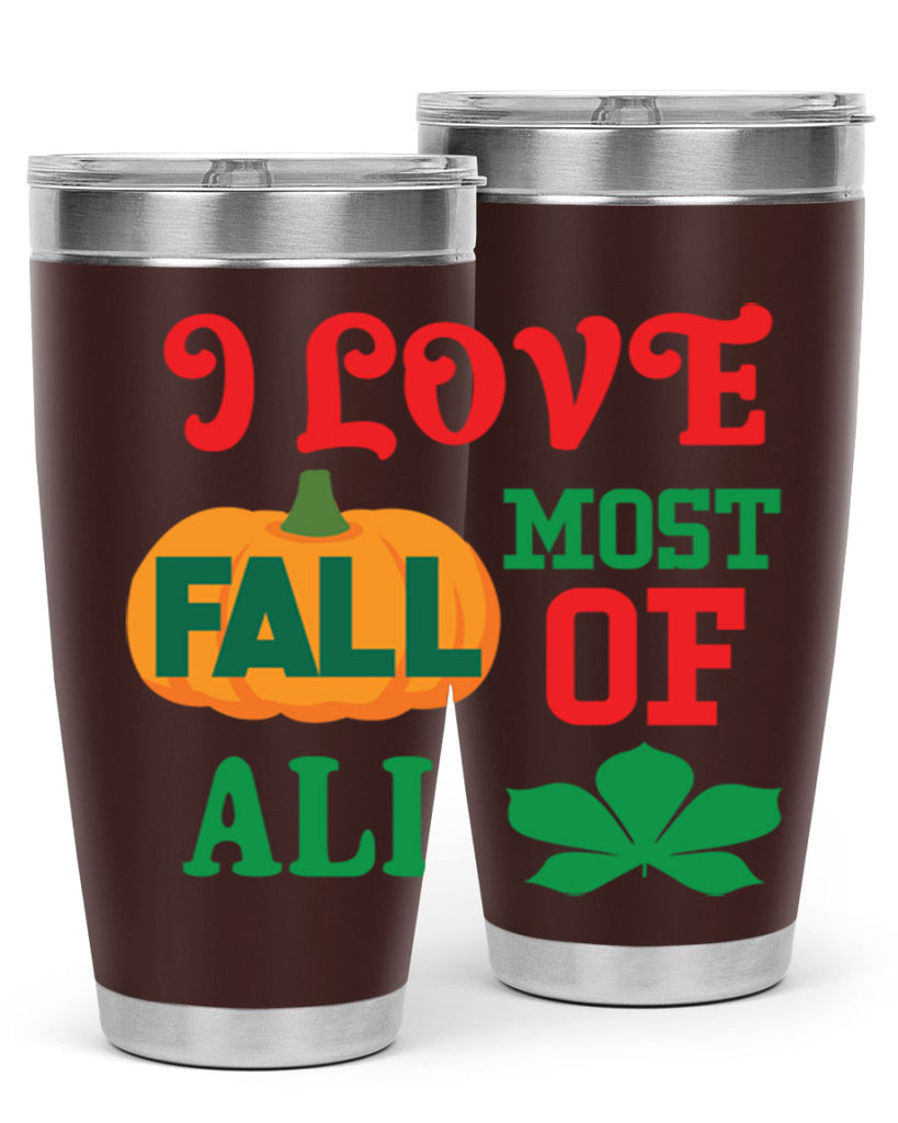 ILOVEFALLMOSTof 346#- fall- Tumbler