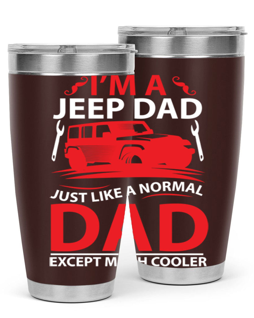 IM AJEEP DAD 51#- dad- Tumbler