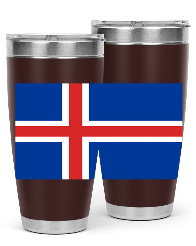 Iceland 122#- world flags- Tumbler