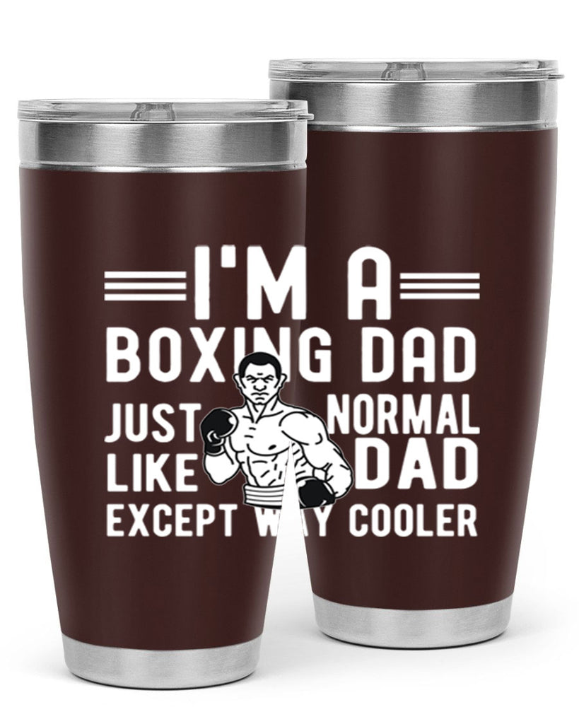 Im A Boxing Dad 3#- dad- Tumbler