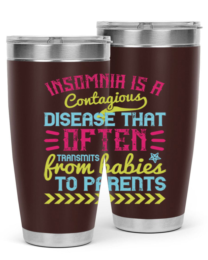 Insomnia is a contagious disease that often transmits from babies to parents Style 115#- baby- tumbler