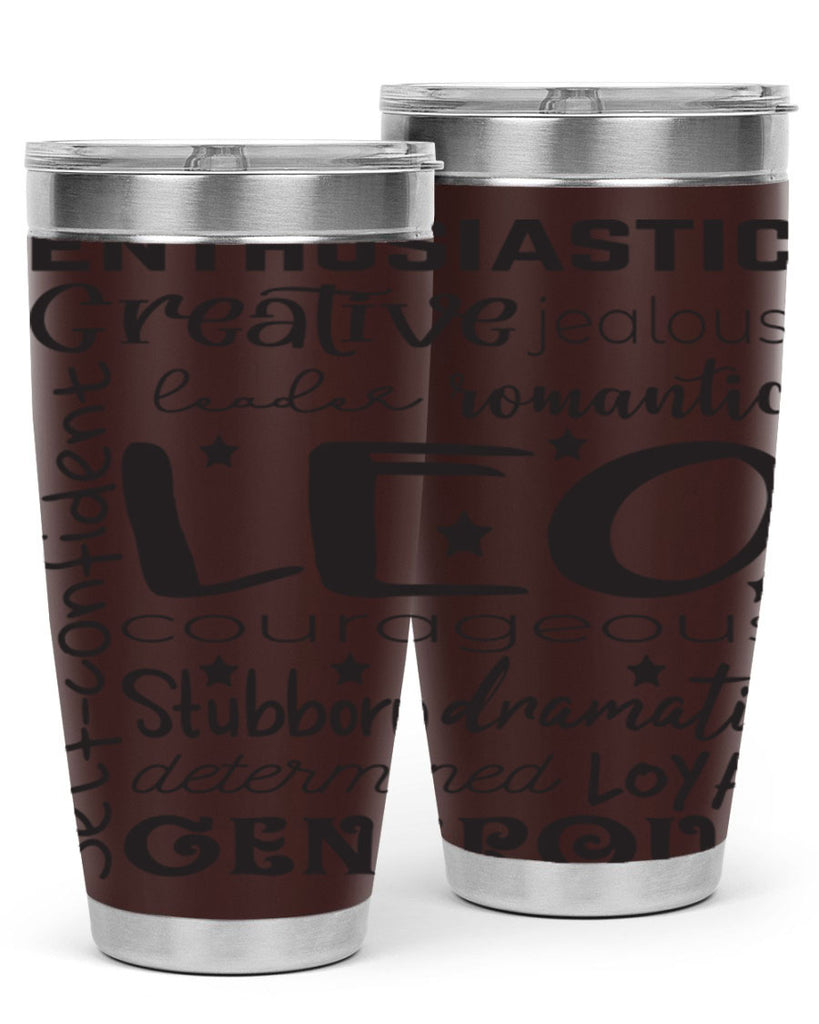 Leo 568#- zodiac- Tumbler