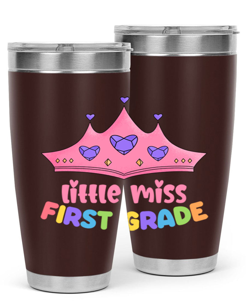 Little Miss 1st Grade 9#- 1st grade- Tumbler