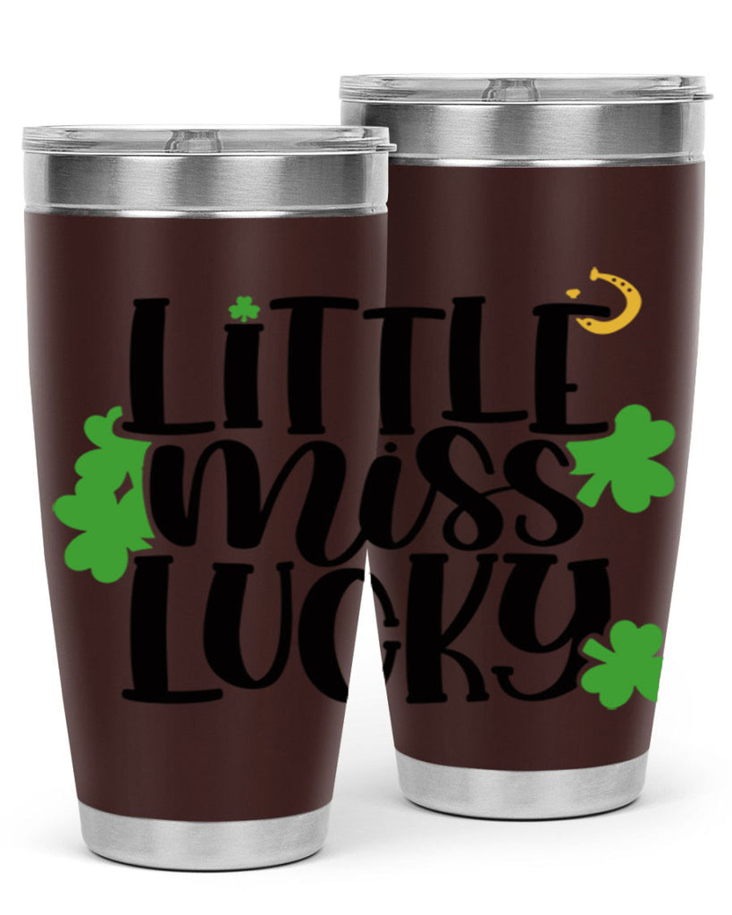 Little Miss Lucky Style 68#- St Patricks Day- Tumbler