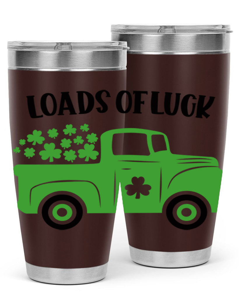 Loads Of Luck Style 66#- St Patricks Day- Tumbler