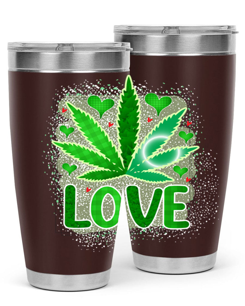 Love 188#- marijuana- Tumbler