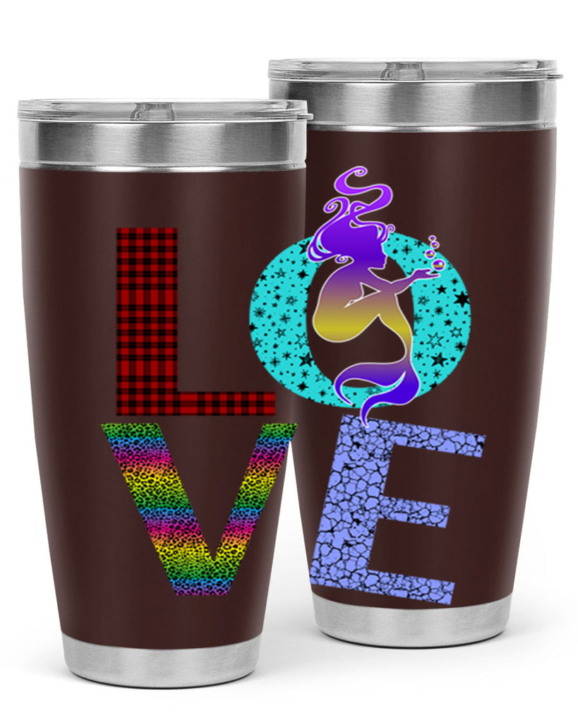 Love 304#- mermaid- Tumbler