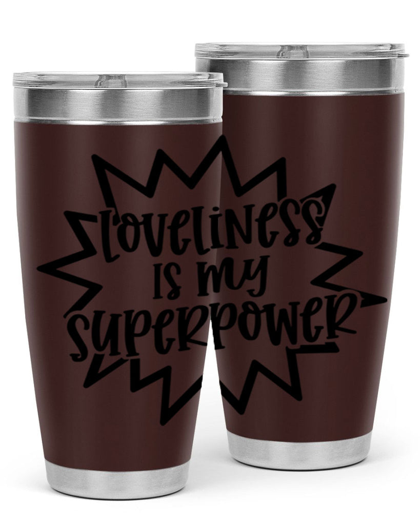 Loveliness Is My Superpower Style 53#- baby- tumbler