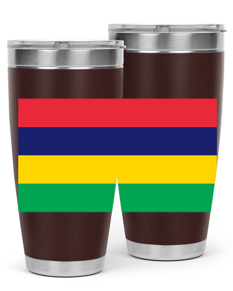Mauritius 88#- world flags- Tumbler