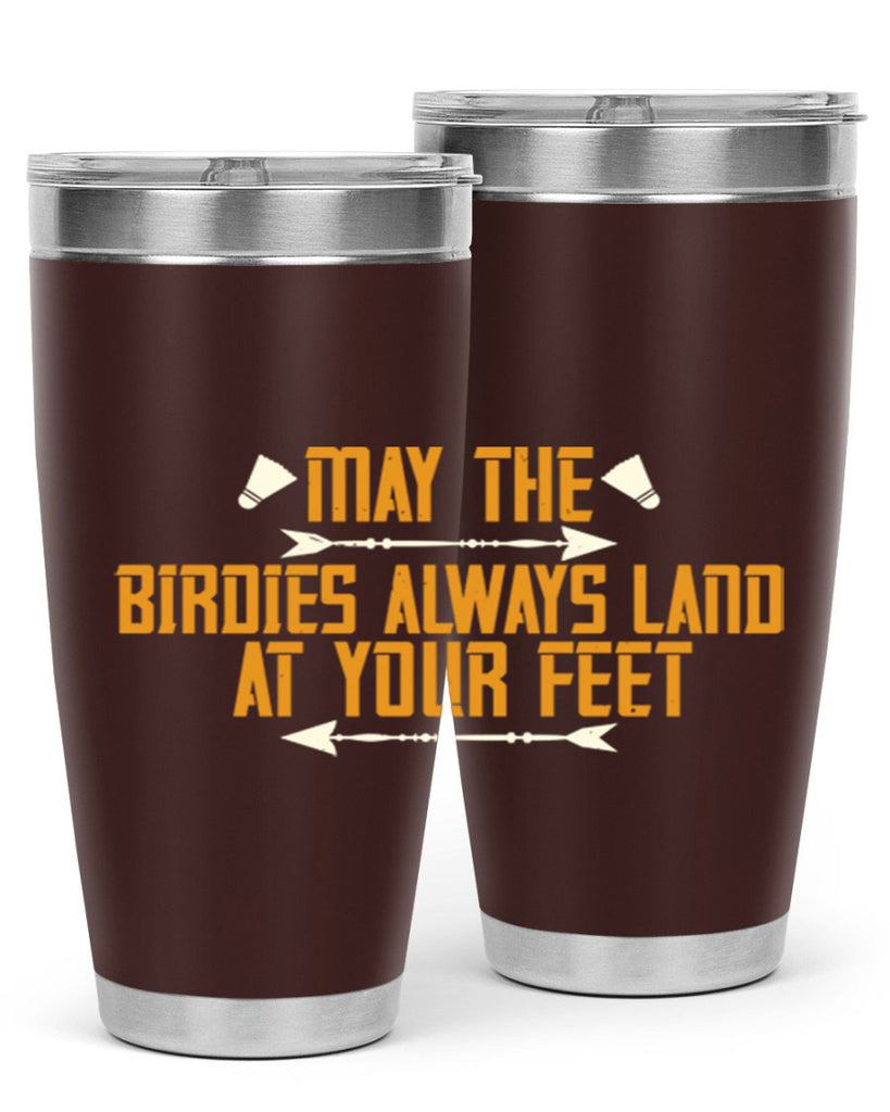 May the birdies always land at your feet 1963#- badminton- Tumbler