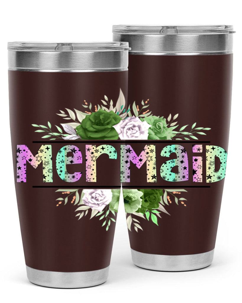 Mermaid 392#- mermaid- Tumbler