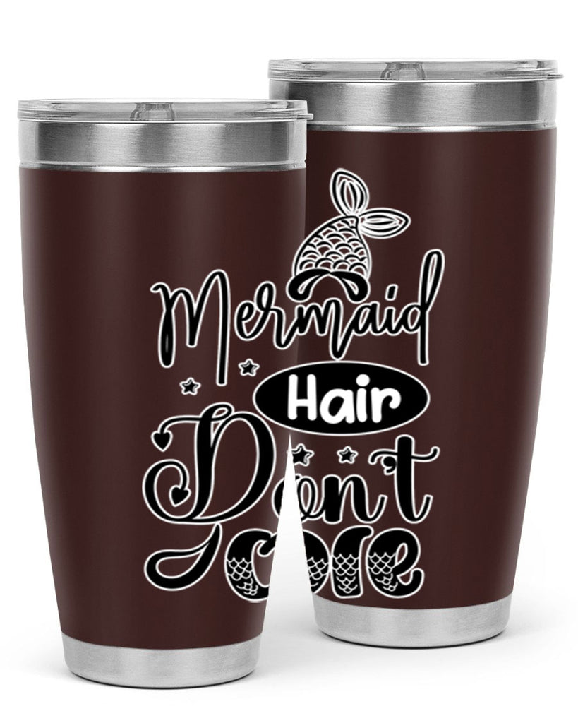 Mermaid Hair Dont Care 407#- mermaid- Tumbler