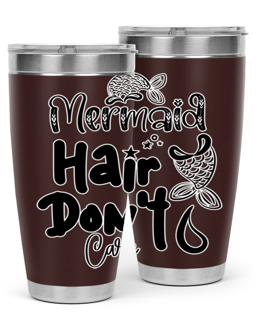 Mermaid Hair Dont Care 408#- mermaid- Tumbler