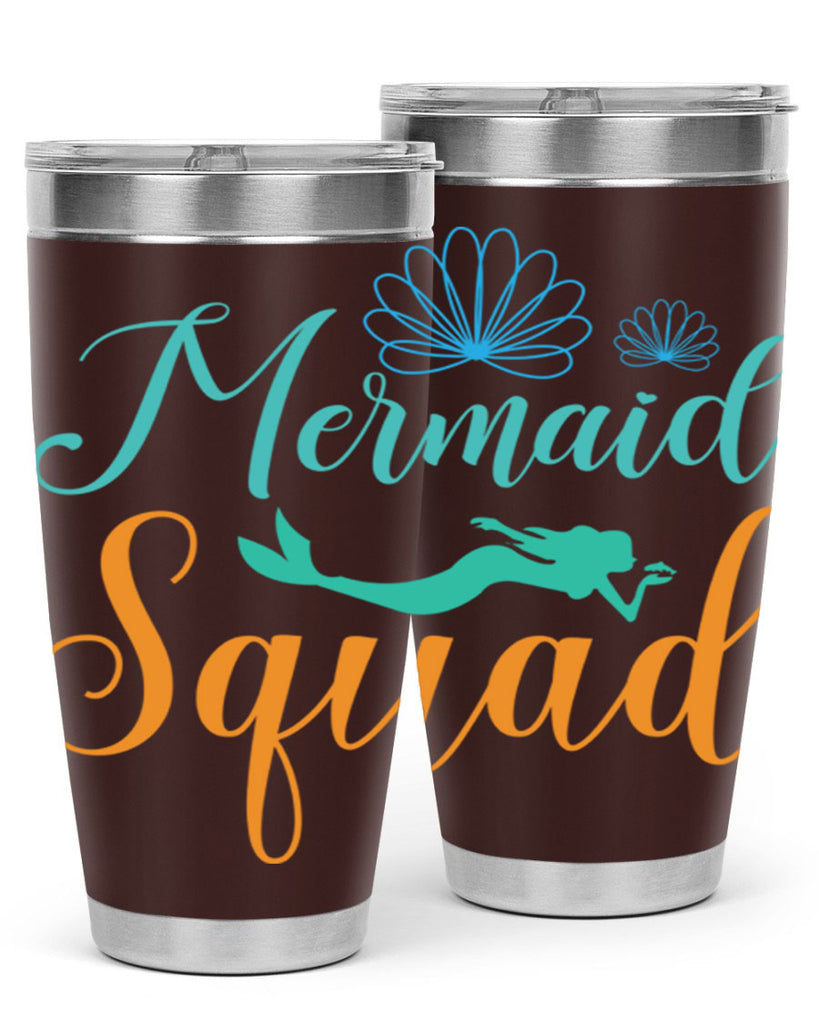 Mermaid Squad Design 449#- mermaid- Tumbler