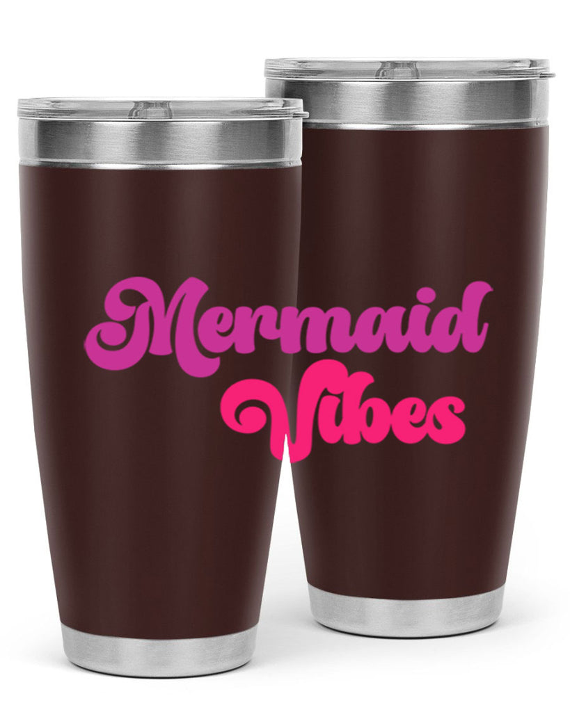 Mermaid Vibes 388#- mermaid- Tumbler